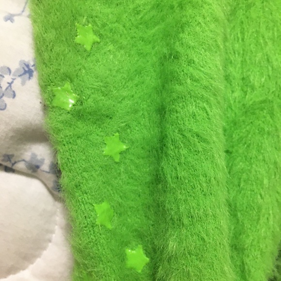 Plus size Savage Fenty Furry Thigh High Socks - Picture 2 of 4